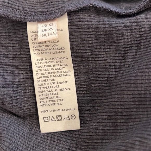 NWT We the Free slanted long sleeve shirt - Picture 4 of 4